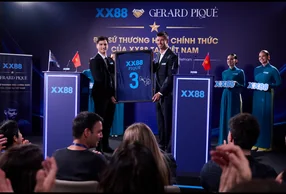 Lễ ký kết Gerard Piqué và XX88